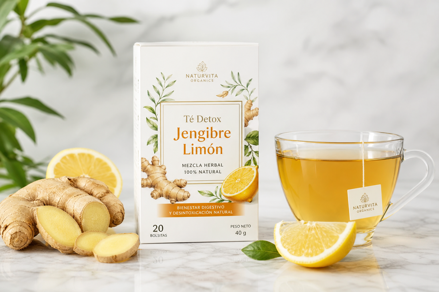 Té Detox Jengibre Limón