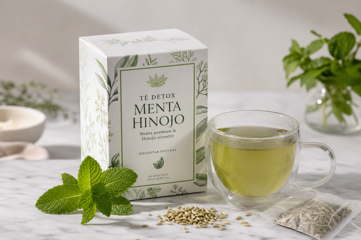 Té Detox Menta Hinojo