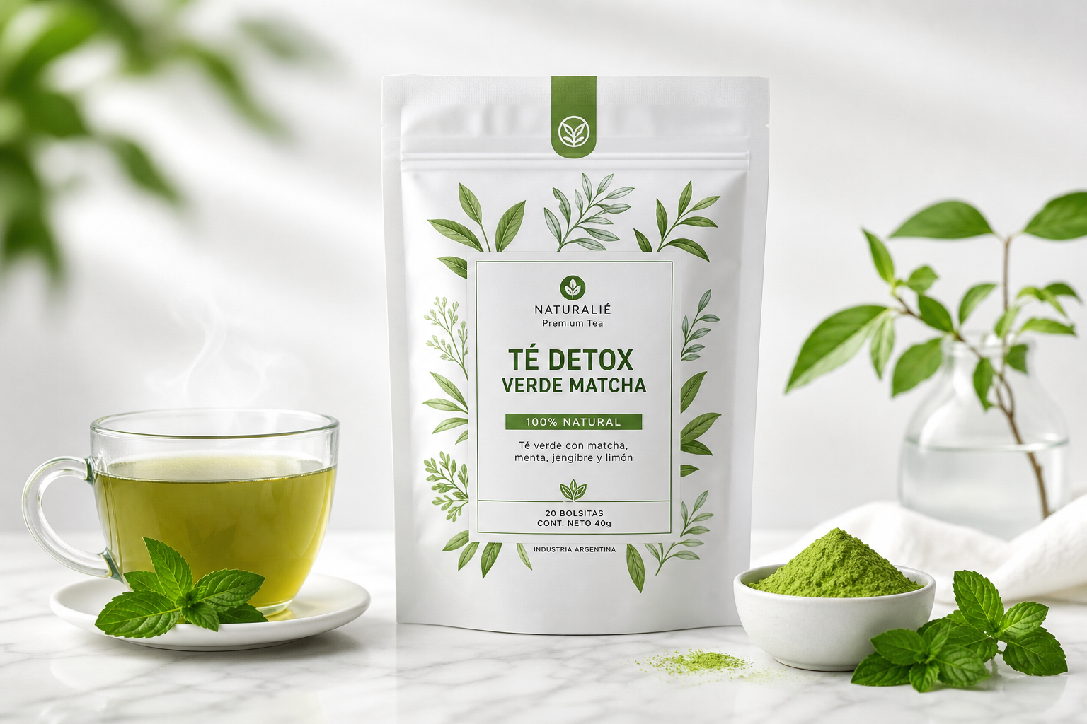 Té Detox Verde Matcha